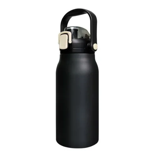 [쿠팸]-C9 탑 핸들 와이드 텀블러 1300ml 제트블랙