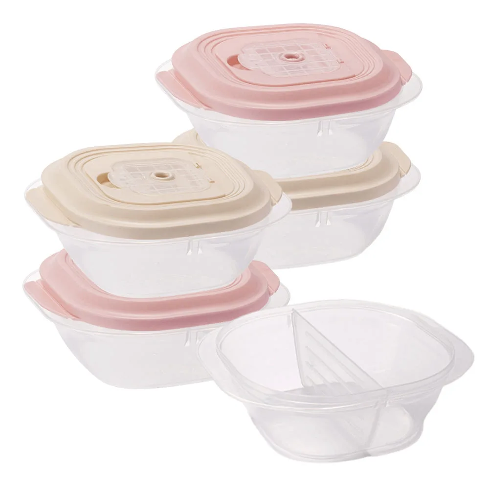 [블라썸하우스] 스팀홀 밥용기 450ml