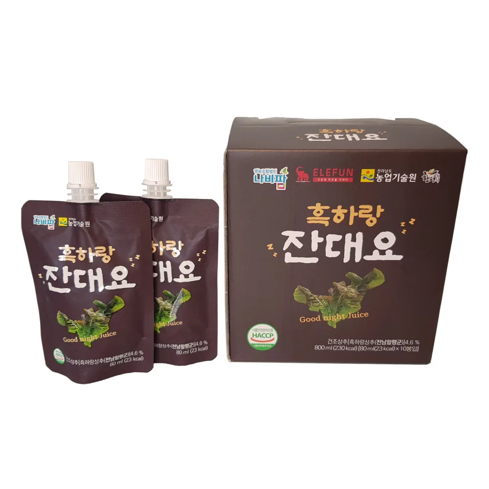 [흑하랑] 잔대요 80ml x 10봉 낱개발주용