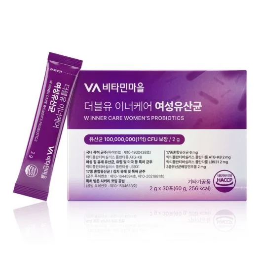 [비타민마을] 더블유 이너케어 여성유산균 30포