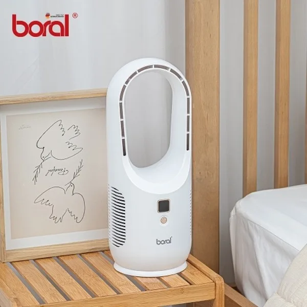 [보랄] 미니 USB 무선 날개 없는 선풍기 (BR-R100BL)