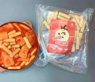 요리하는 토끼 매콤 국물 떡볶이 (카톤발주용)