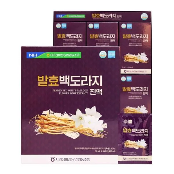 [지리산마천농협] 발효백도라지진액 (70mlx30포)