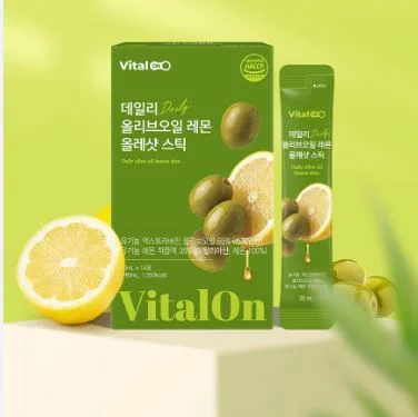 NAVER 데일리 올리브오일 레몬 올레샷스틱 20ml * 14포