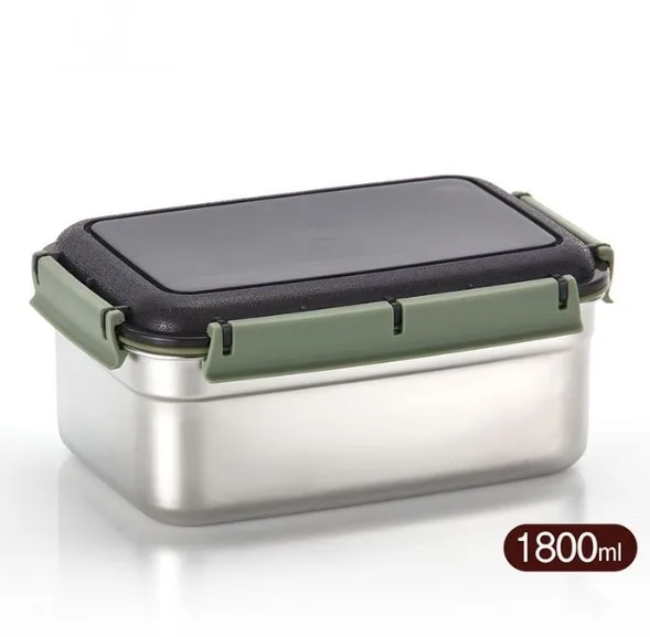 [디오바코] 스테인레스 밀폐용기-1800ml