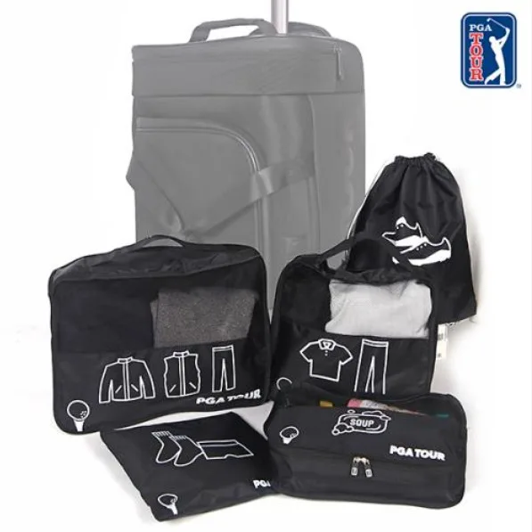 [PGATOUR] 트래블 여행용 캐리어 파우치 5종 세트