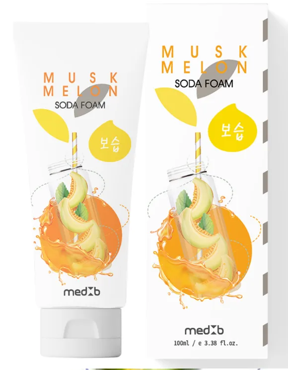 메드비 뽀득쫀쫀 클렌징 소다폼 머스크멜론 100ml