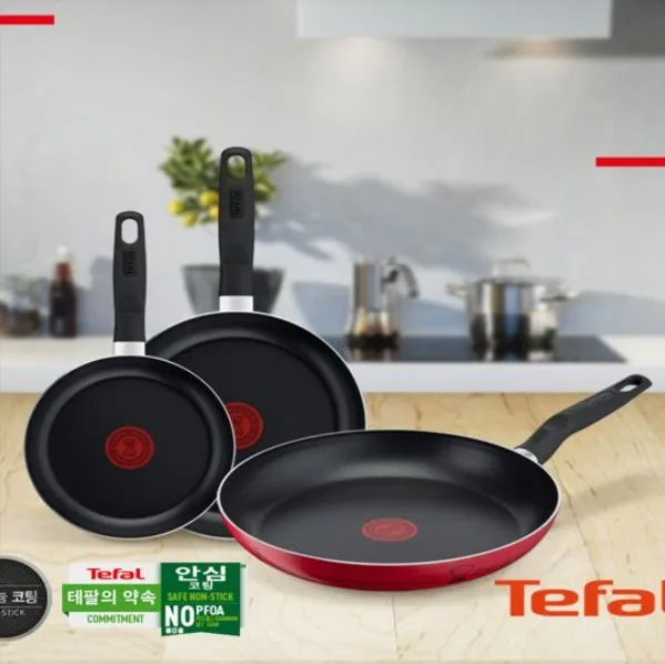 [테팔] 밸리드 쿡 프라이팬 20cm+24cm+28cm