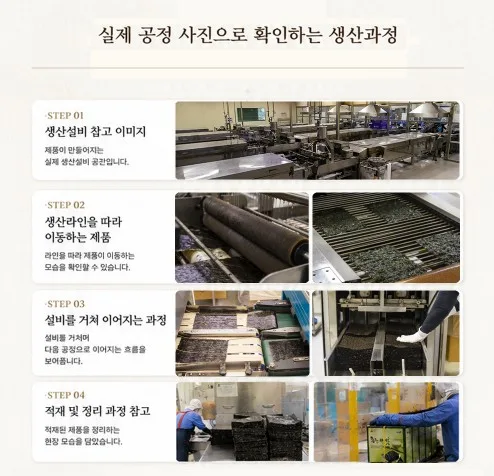 상품코드 : GSP001 칠갑농산 갓 구운 바삭 재래김 32봉 선물세트