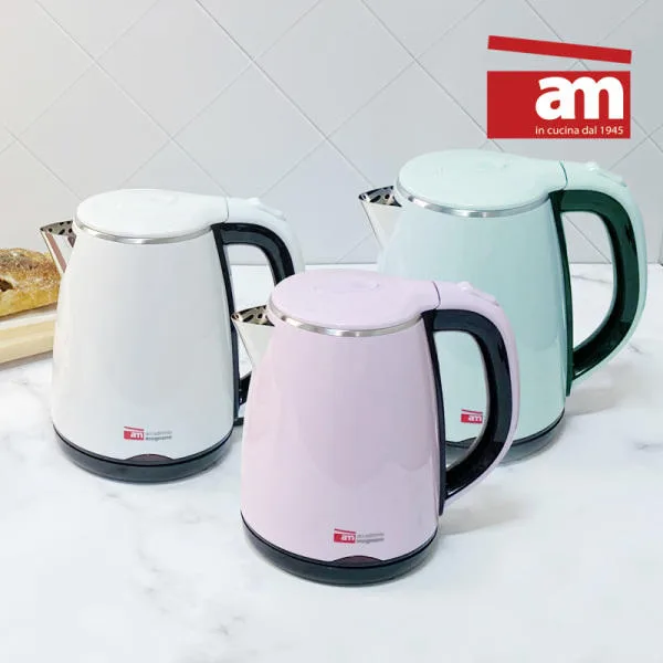 [이태리 am] 파스텔 전기주전자 1.0L