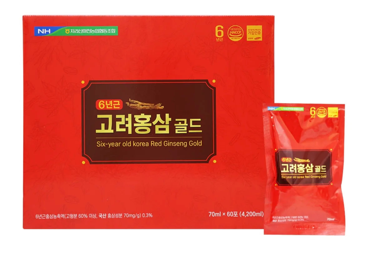 [지리산마천농협] 6년근 고려홍삼골드 (70mlx60포)