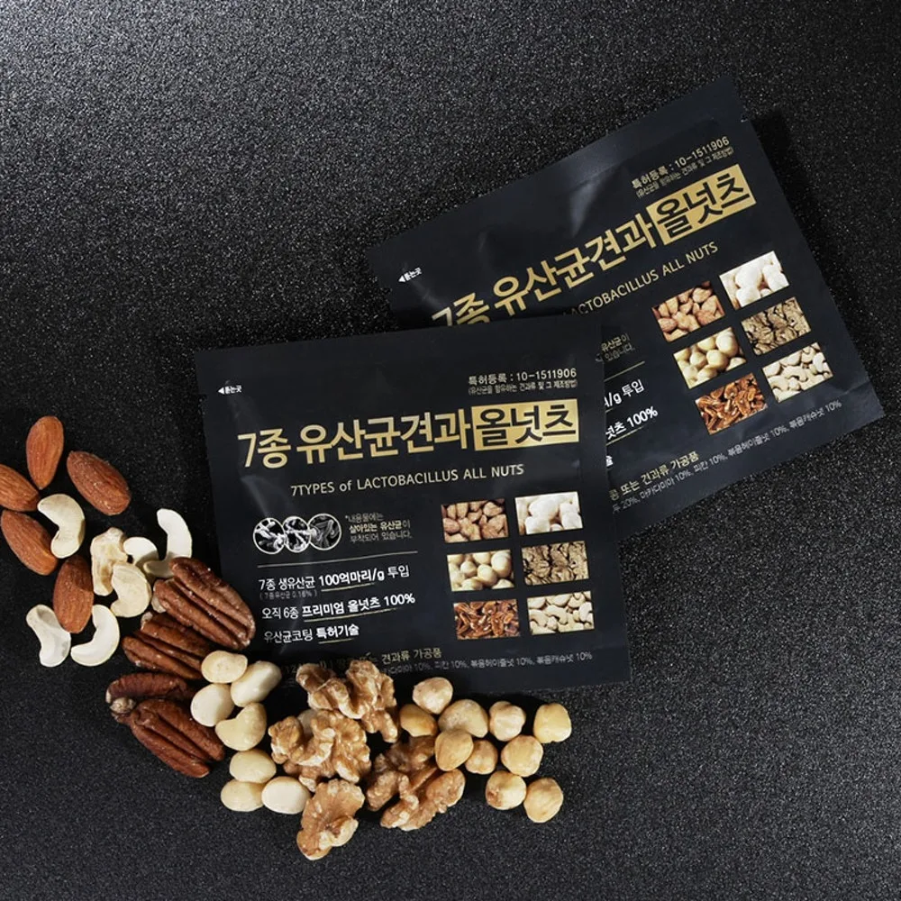 [비비씨] 7종 유산균 견과 올넛츠 (20g x 30입)