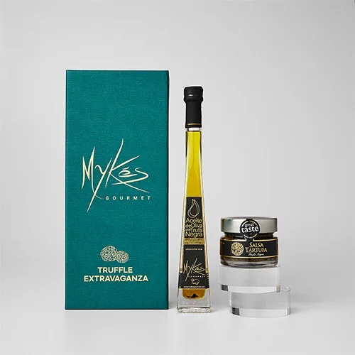 [마이크고메] 블랙트러플 오일 100ml x 블랙트러플 소금 100g 2종세트 + 쇼핑백
