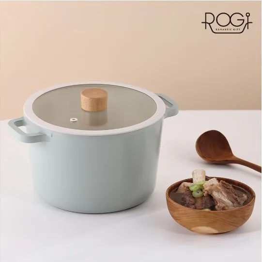 [로기] colo IH파스타 곰솥 22cm (색상 : 포레스트)
