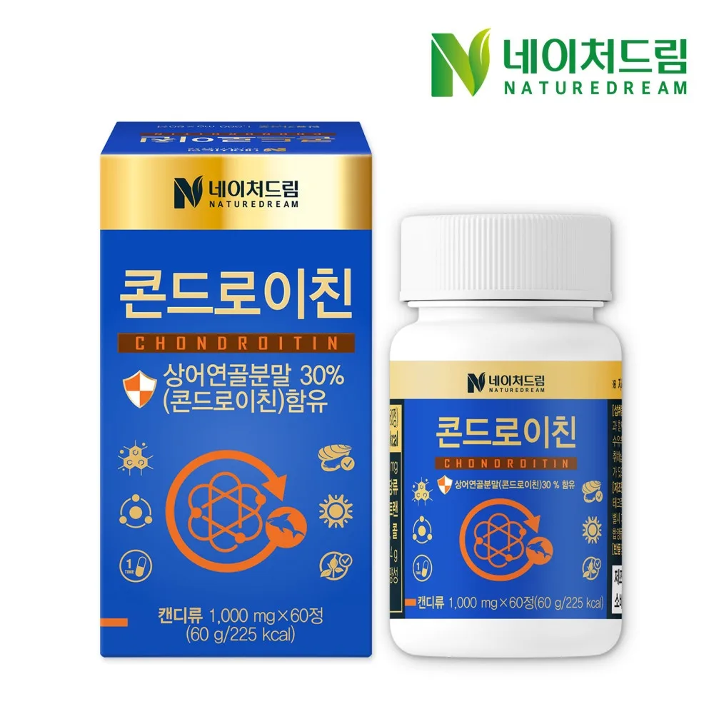 [네이처드림] 관절 건강 콘드로이친 (1000mg x 60정)