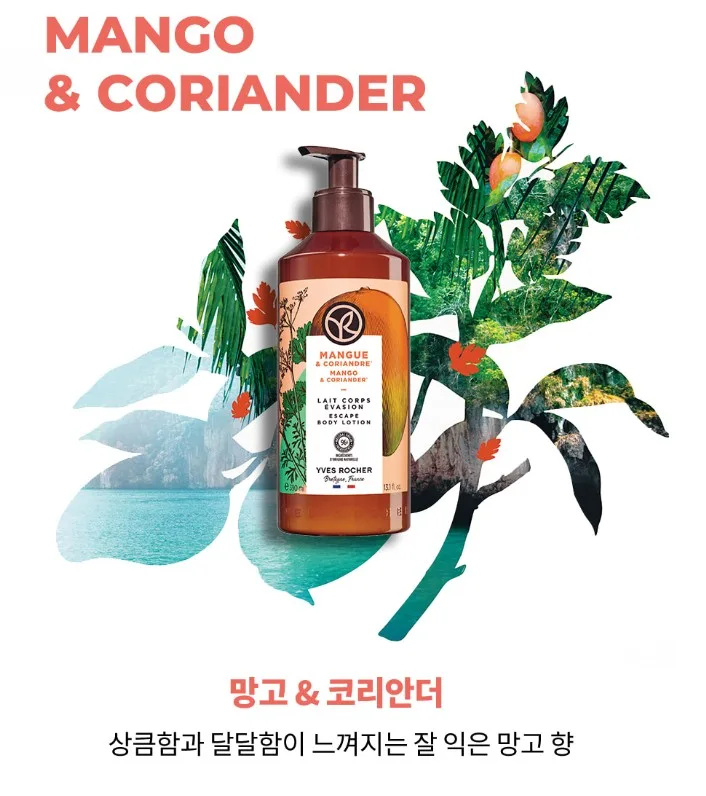 상품코드 : BP006 이브로쉐 퍼퓸 바디로션 390ml
