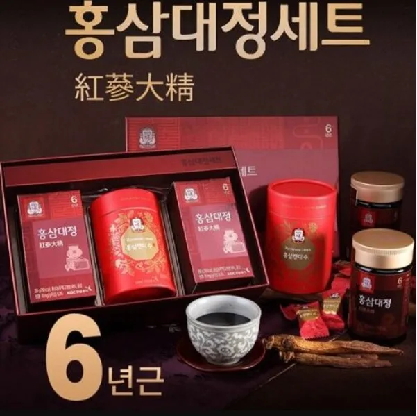 [정관장] 홍삼대정세트 250g x 2병 + 레네세 홍삼캔디 수 120g + 쇼핑백