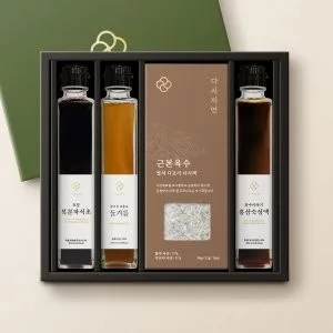 [다시자연] 장인의 원기세트 4종 20호 + 쇼핑백 (신세계백화점 판매 상품)