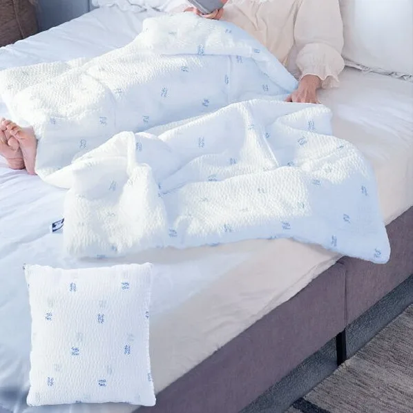 [루즈벨트 테디베어] 접이식쿠션 인견이불(누빔)