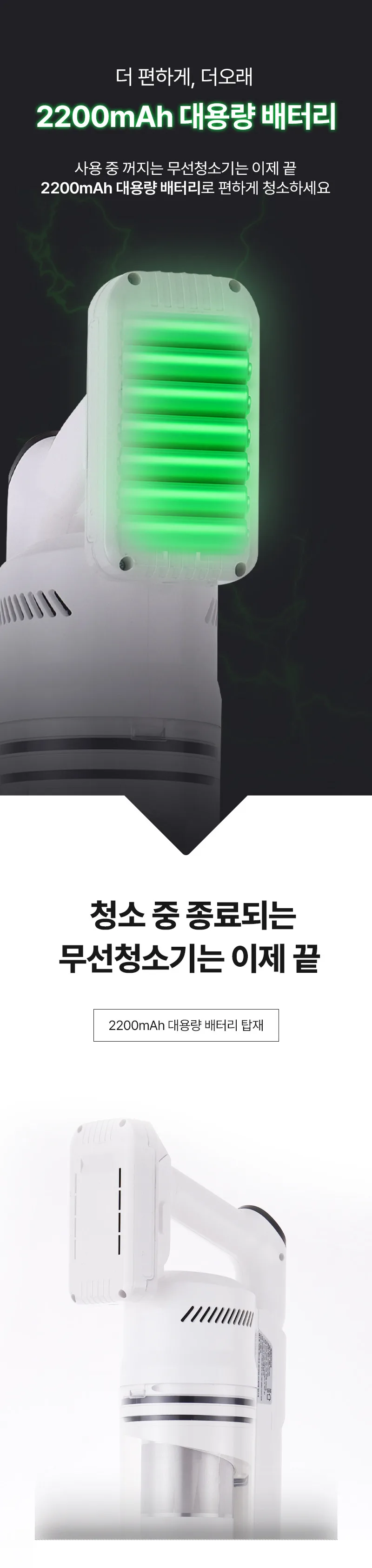 상품코드 : H3291 [리앤쿡] 퍼펙트 BLDC 무선 청소기 (LNCV-200W)