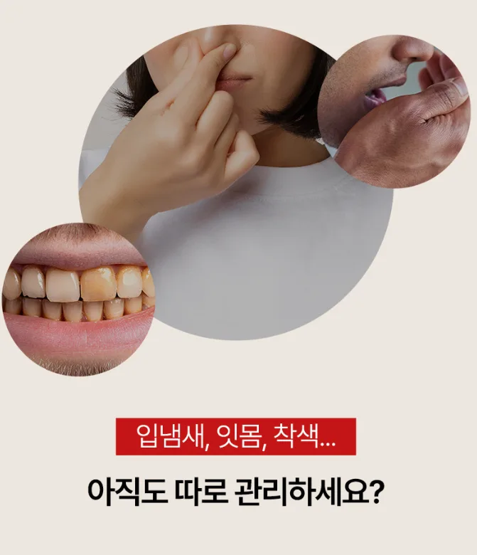 닥터하루오 착색 입냄새 잇몸 프리미엄 치약 150g
