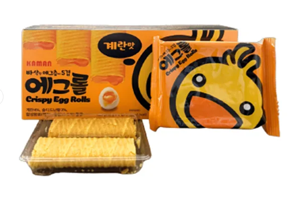카만 크리스피 에그롤 (페스츄리 에그층 5겹) 20g * 12봉