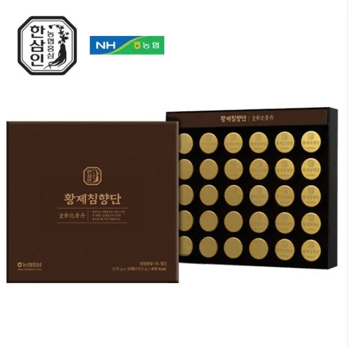 [농협 한삼인] 황제침향단 3.75g x 30환 + 쇼핑백