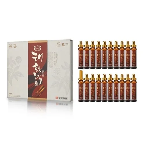 [일양약품] 태황력 홍삼액 홍삼진액 (20ml × 20병) 1박스 10개