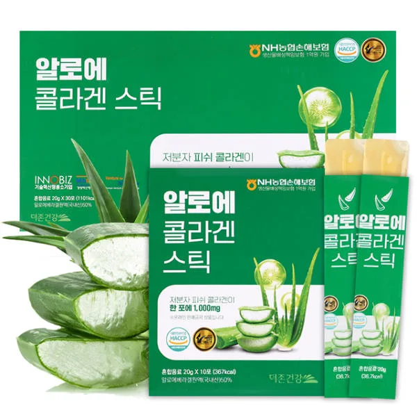 [더존건강] 알로에 콜라겐 스틱