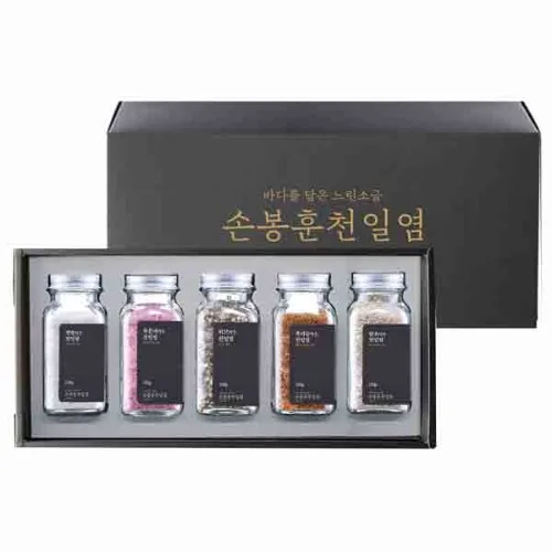 [손봉훈] 솔트레인보우 5종 선물세트 (소금5)