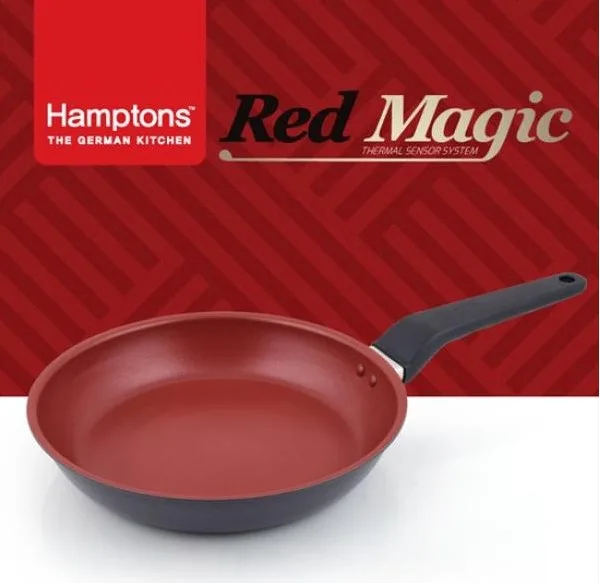 [햄튼] 레드매직 인덕션 후라이팬 24CM (HTR-24F)