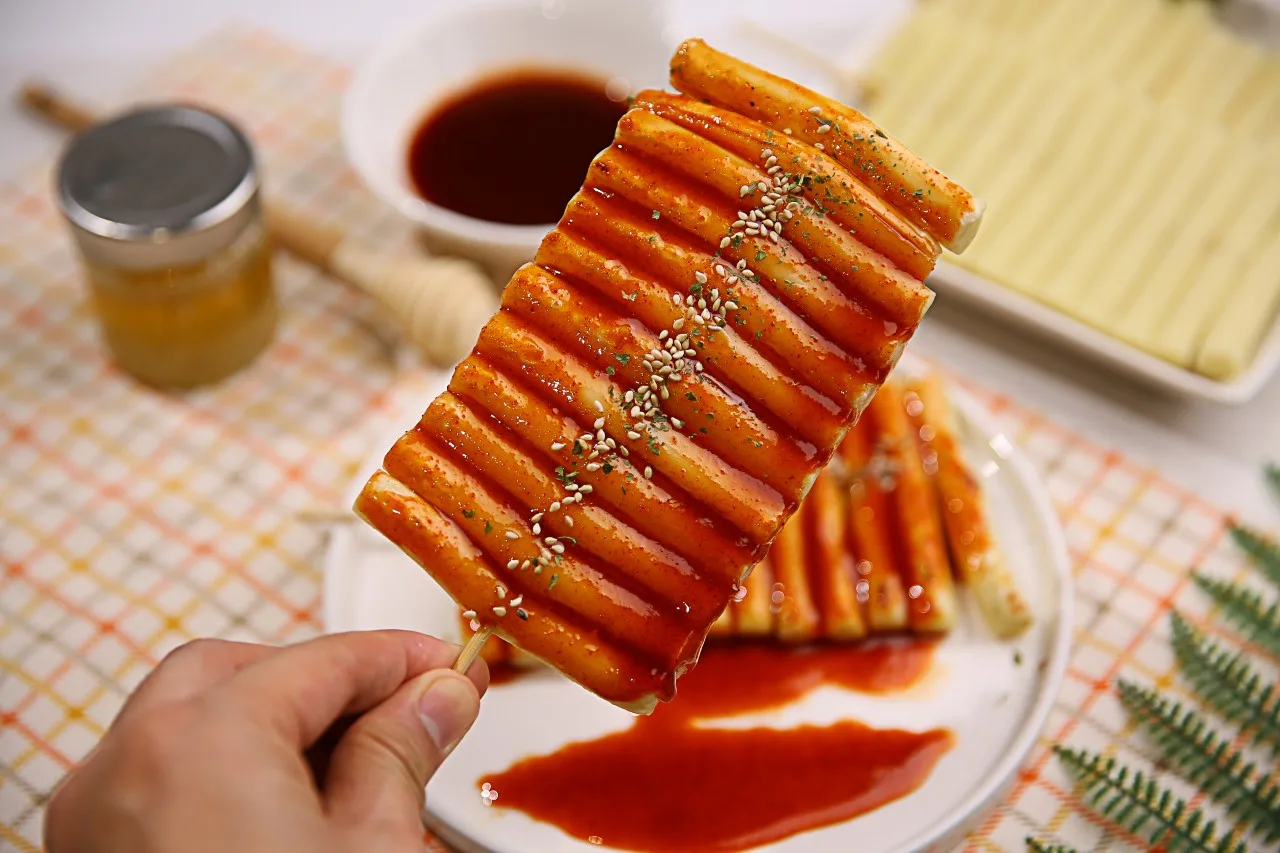 점보 떡꼬치