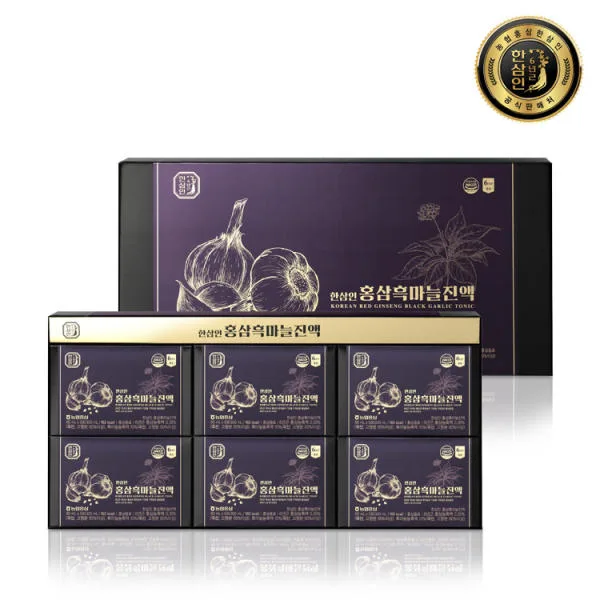 [농협홍삼 한삼인] 홍삼 흑마늘진액 60mL x 30포