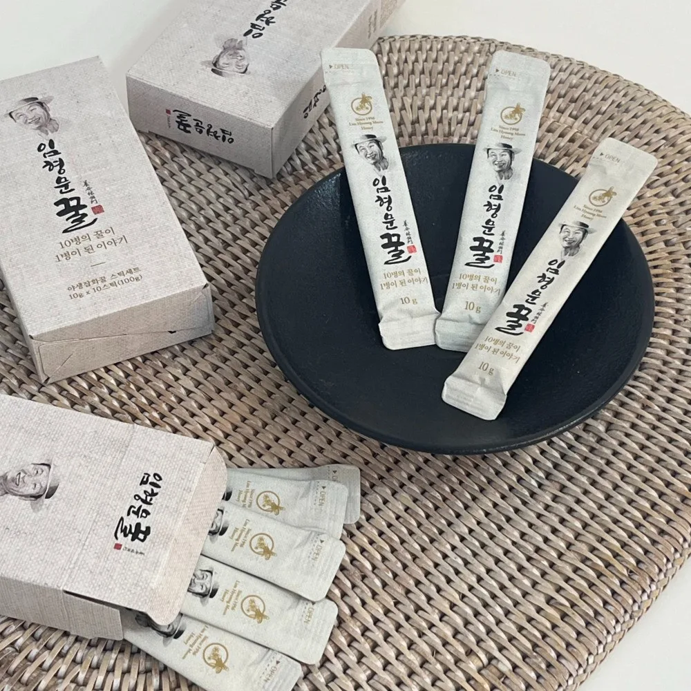[임형문꿀] 자연숙성 야생잡화 완숙꿀 스틱 300g (10g x 30포)