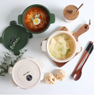 [맥스앤맥스] 런자레인지 라면용기 1.2L 4P 2종