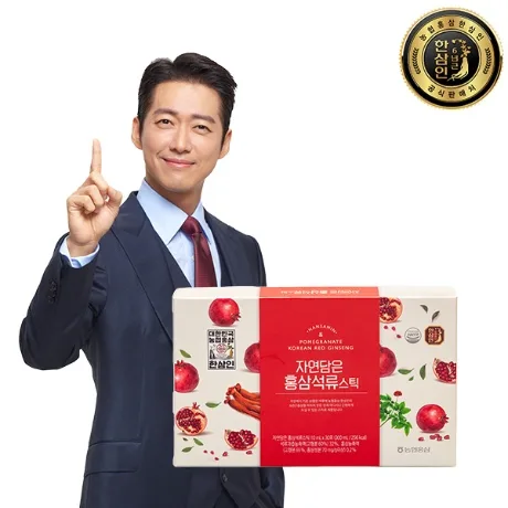 [농협홍삼 한삼인] 자연담은 홍삼석류스틱 10ml x 30포 +쇼핑백