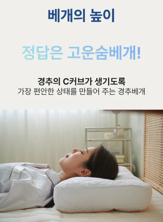슈미트 고운숨 경추베개 SMT-PW1000