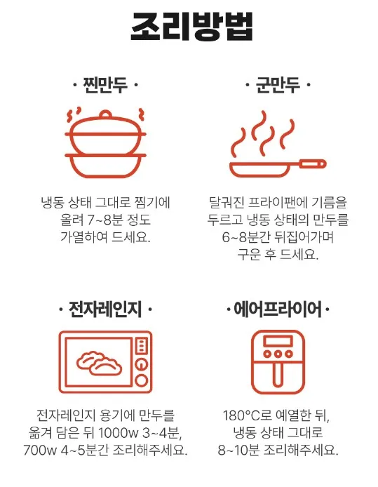 상품코드 : HAN004 속이 고기와 김치로 가득찬 매운 실비김치만두 525g