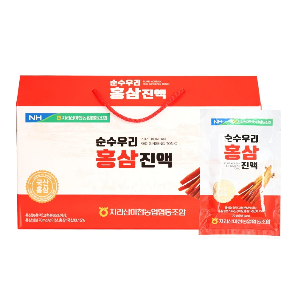 지리산마천농협 순수우리 홍삼진액 (70mlx30포)