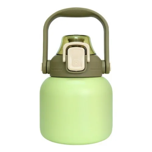 [쿠팸]-C7 탑 핸들 와이드 텀블러 600ml 페일라임