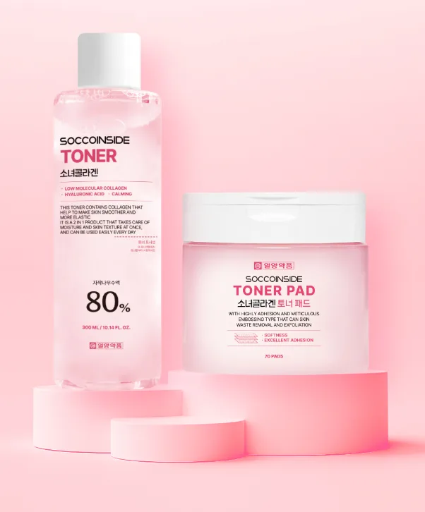 소녀콜라겐 [토너300ml+패드70매] 세트