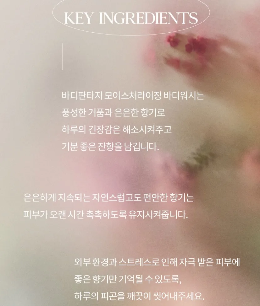상품코드 : BP005 바디판타지 퍼퓸 바디워시 퓨어솝향 500ml