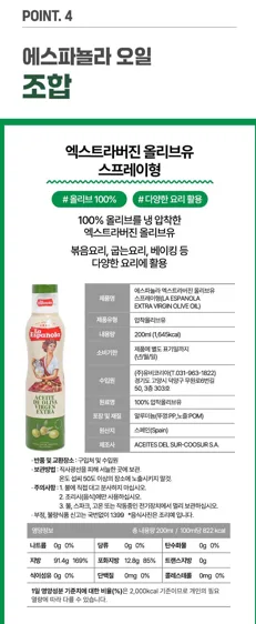 상품코드 : GLB115 에스파뇰라 글레이즈 2종 스프레이 (올리브,발사믹)