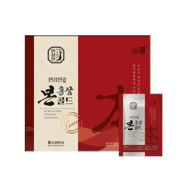 [농협홍삼 한삼인] 홍삼본골드 50ml × 30포 +쇼핑백