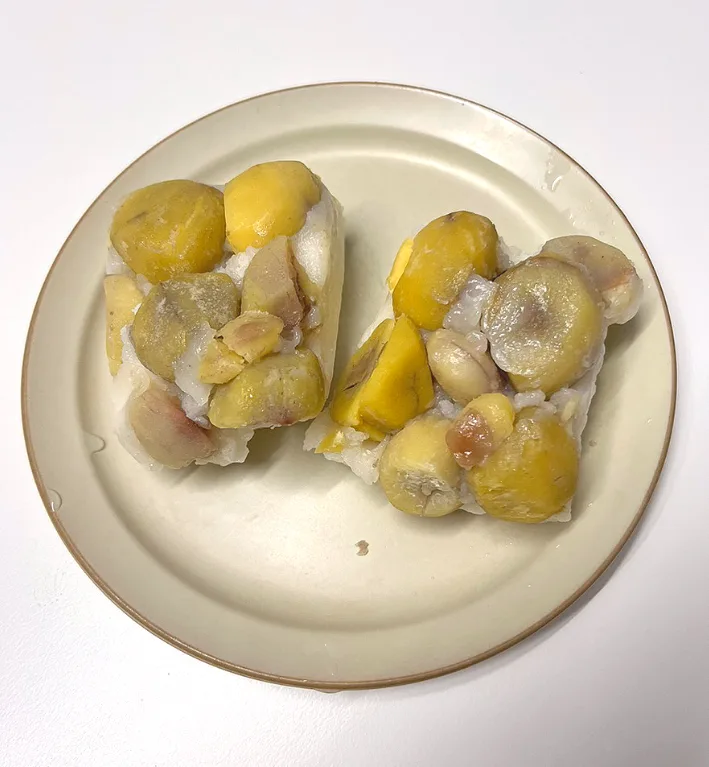 햇밤 가득 통밤우유설기 (5개입) 500g