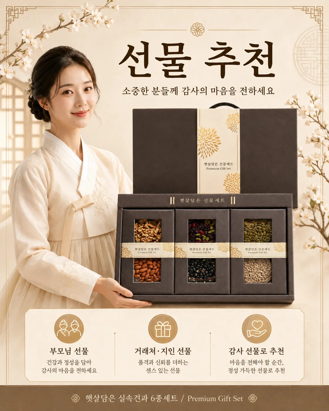 햇살담은 실속견과 6종 선물세트 사진 2