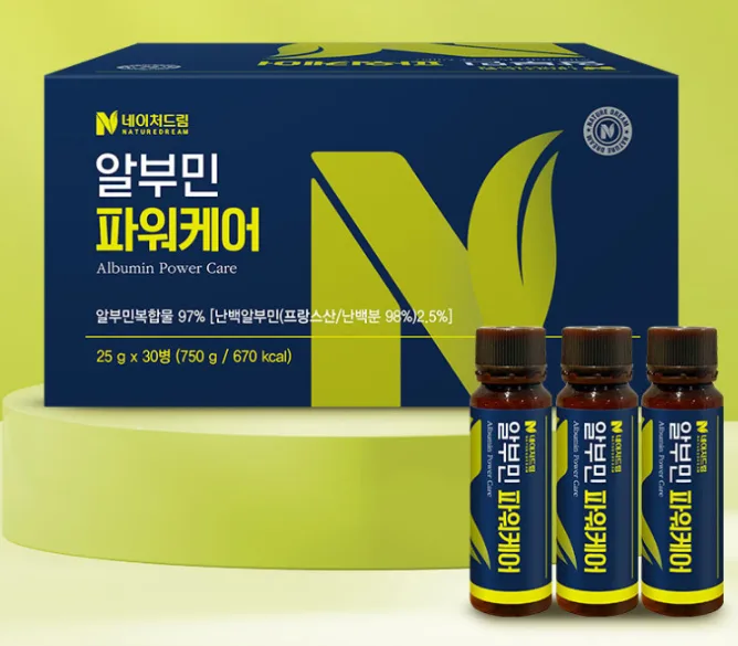 [네이처드림] 알부민 파워케어 25g X 30병