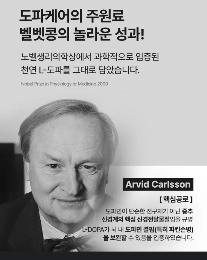 집중력 도파민 영양제 도파케어 30정(1개월분)
