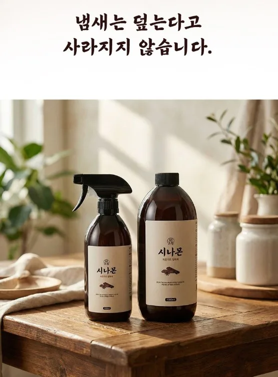 고집 시나몬 피톤치드 탈취제 500ml 본품