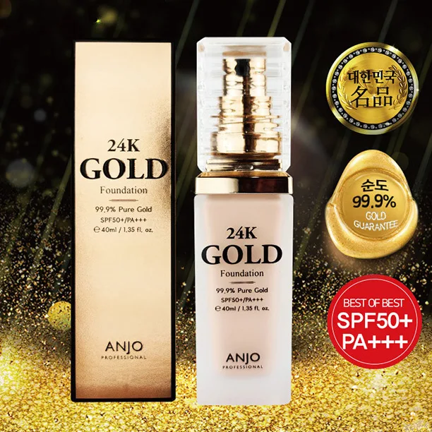 [앙쥬] 24K 골드 파운데이션 23호 40ml